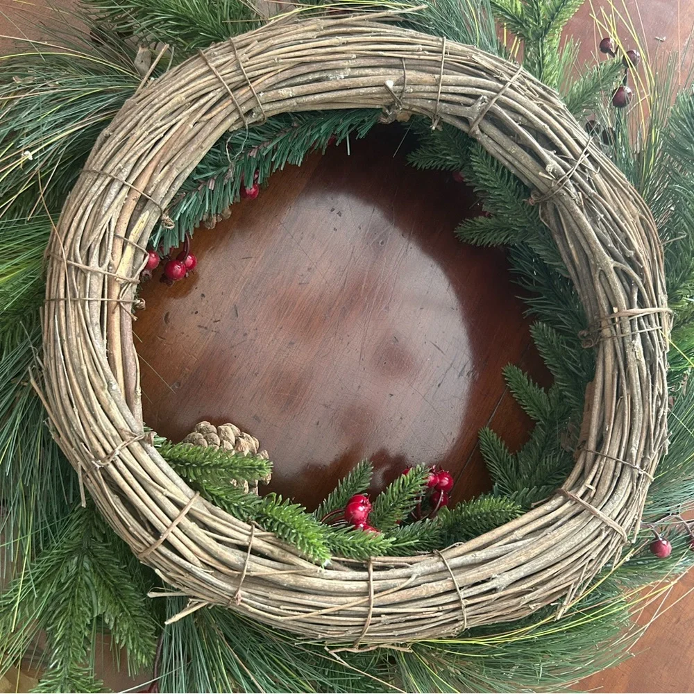 Artificial Christmas wreath